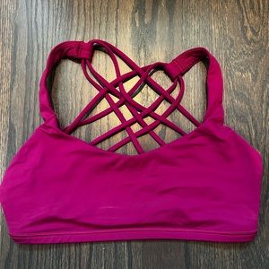 Lululemon Free to Be sports bra size 4 GENTLY USED